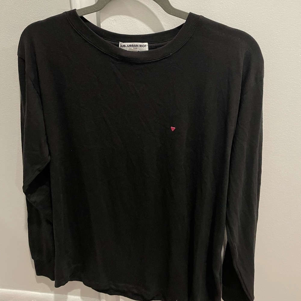 Woman’s Suburban Riot long sleeve tee